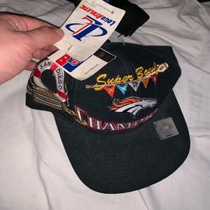 Super Bowl 32. Denver Broncos championship hat.